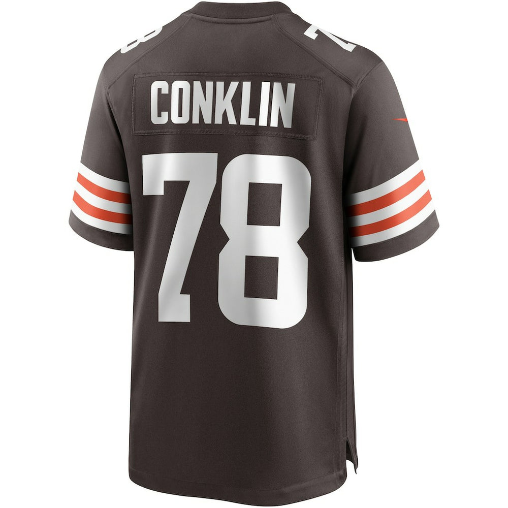 Jack Conklin Cleveland Browns Game Player Jersey - Brown