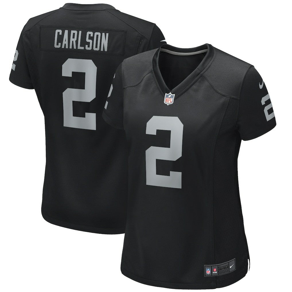 Daniel Carlson Las Vegas Raiders Women's Player Game Jersey - Black