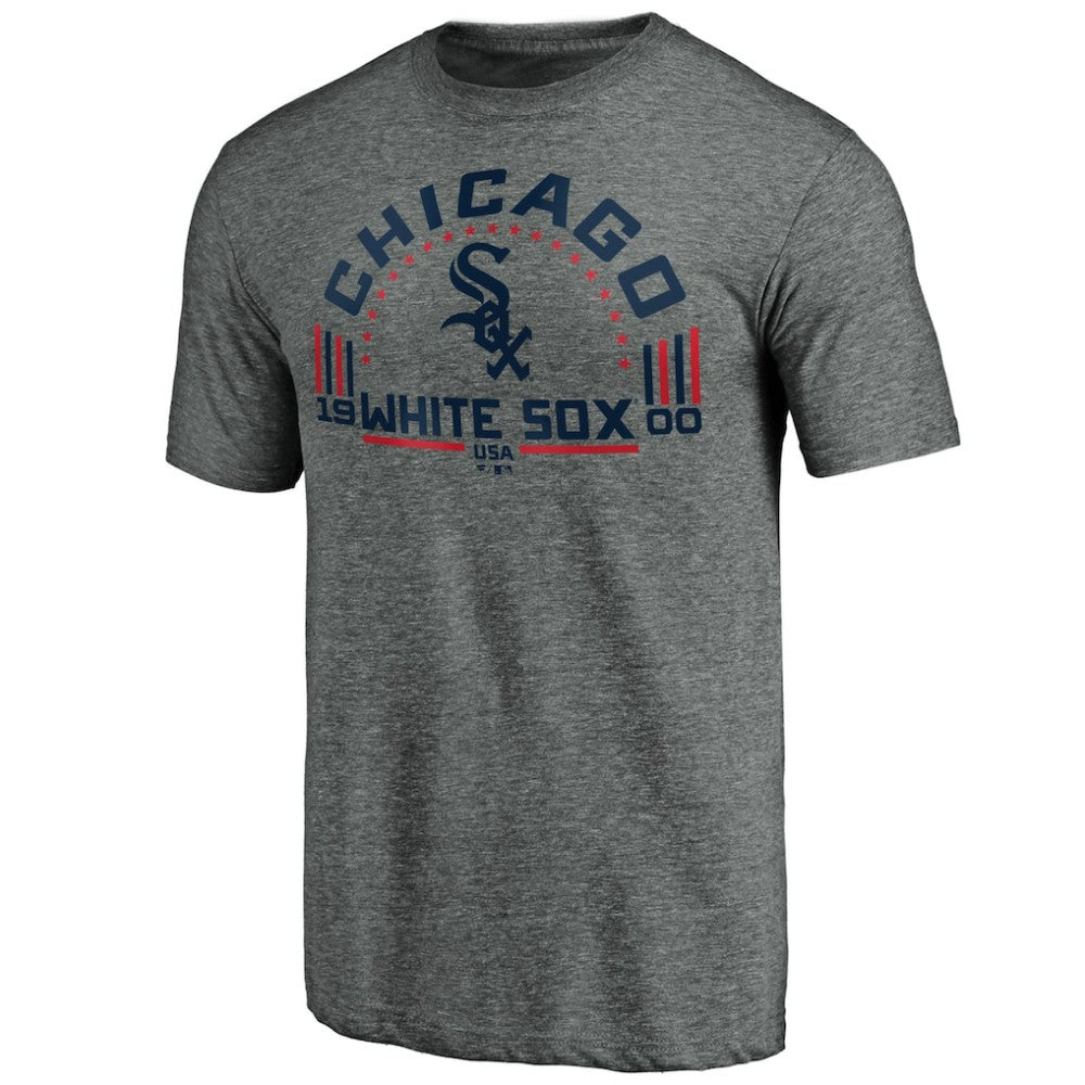 Chicago White Sox Team Freedom Tri-Blend T-Shirt Gray