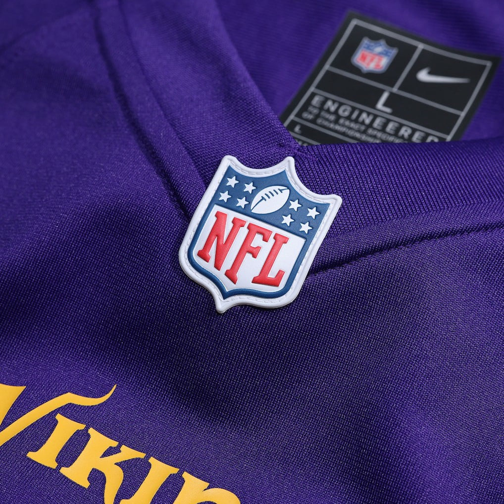 Justin Jefferson Minnesota Vikings Player Game Jersey - Purple