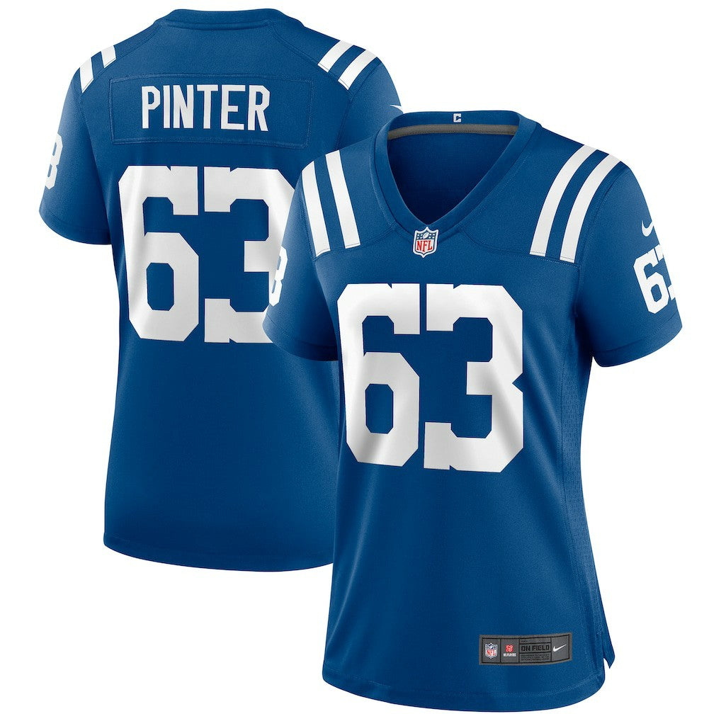 Danny Pinter Indianapolis Colts Women's Game Jersey - Royal