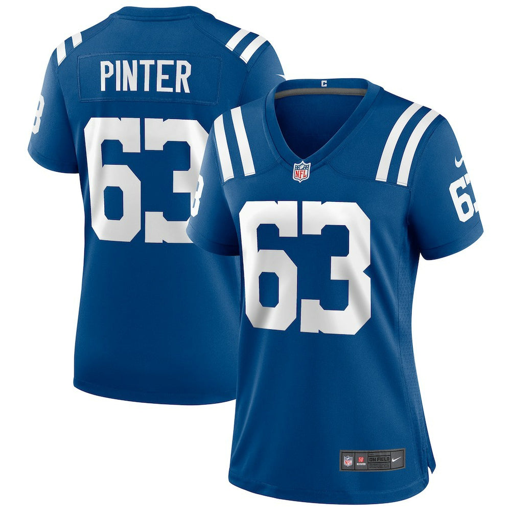 Danny Pinter Indianapolis Colts Women's Game Jersey - Royal
