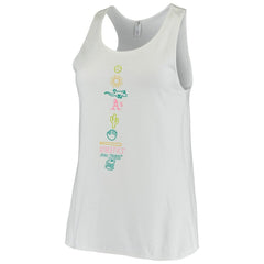 Athletics Soft as a Grape Women's Local Team Lineup Tank Top White