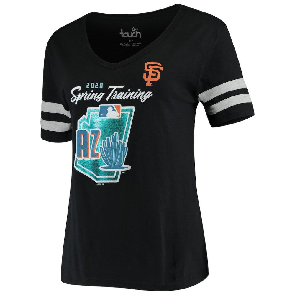 San Francisco Giants Touch by Alyssa Milano Women's Triple Play T-Shirt Black