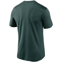 Athletics Wordmark Legend Performance T-Shirt Green | Nike