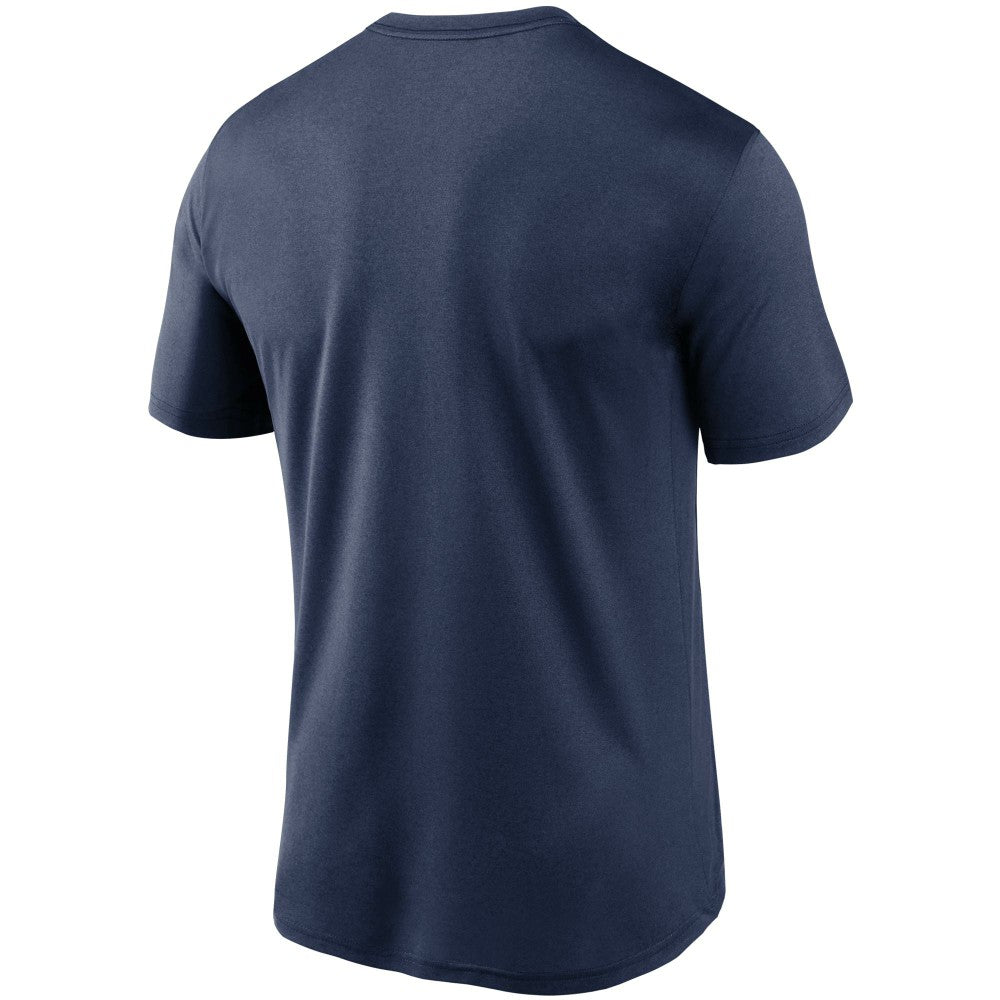 Milwaukee Brewers Wordmark Legend Performance T-Shirt Navy | Nike