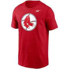 Boston Red Sox Cooperstown Collection Logo T-Shirt Red | Nike