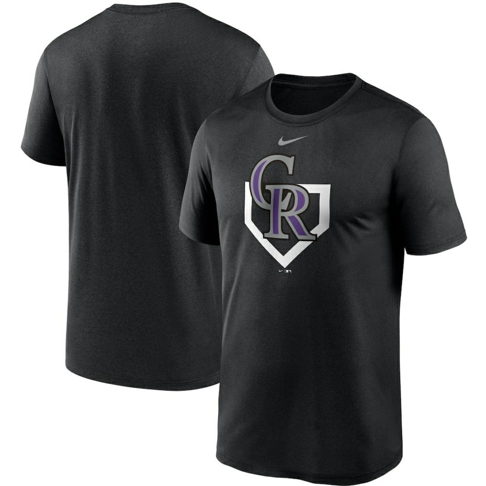 Colorado Rockies Icon Legend Performance T-Shirt Black | Nike