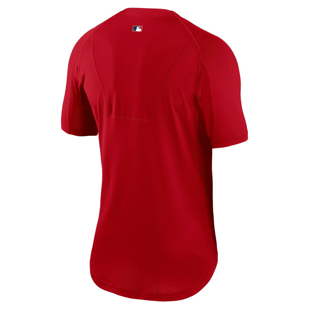 Los Angeles Angels Authentic Collection Performance Raglan T-Shirt Red | Nike