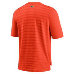 Baltimore Orioles Authentic Collection Pregame Performance V-Neck T-Shirt Orange | Nike