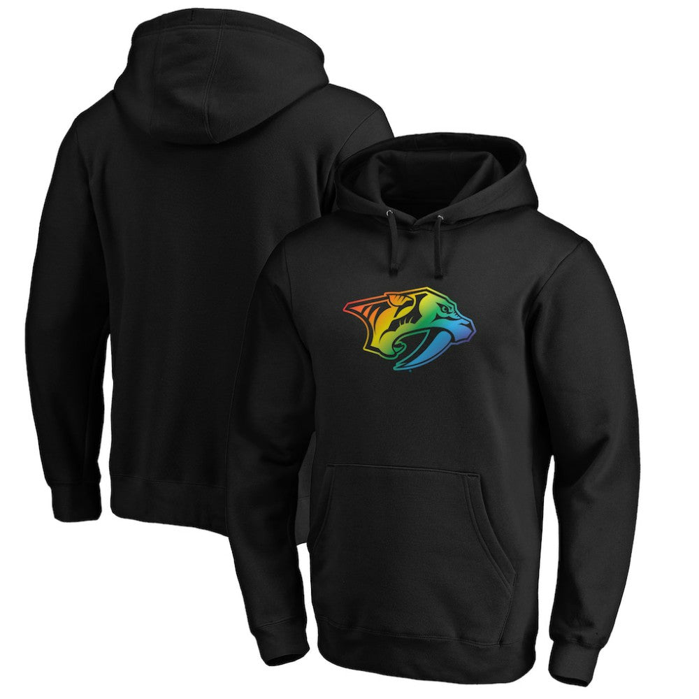 Nashville Predators Team Pride Logo Pullover Hoodie Black