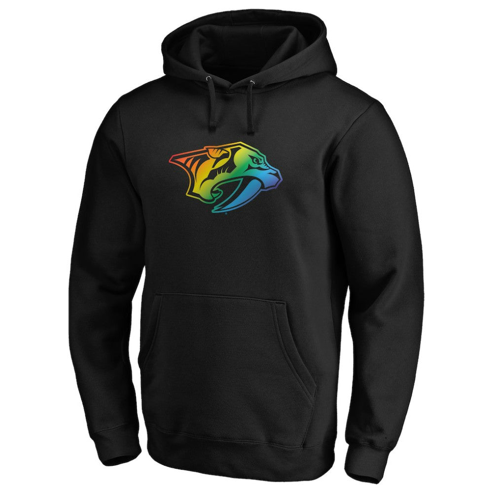 Nashville Predators Team Pride Logo Pullover Hoodie Black