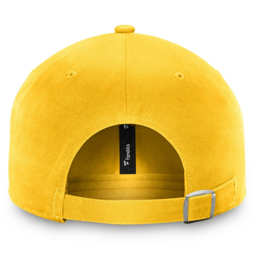 Nashville Predators Fanatics Core Primary Logo Adjustable Hat Gold