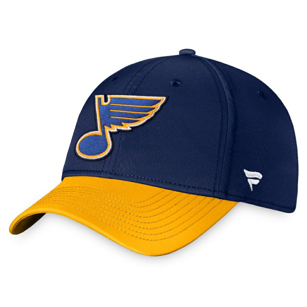 St. Louis Blues Fanatics Core Primary Logo Flex Hat Navy