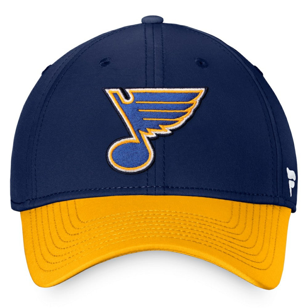 St. Louis Blues Fanatics Core Primary Logo Flex Hat Navy