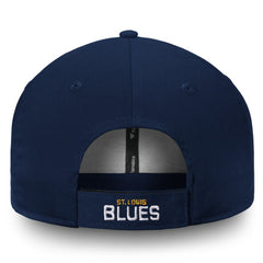 St. Louis Blues Fanatics Core Adjustable Hat Navy