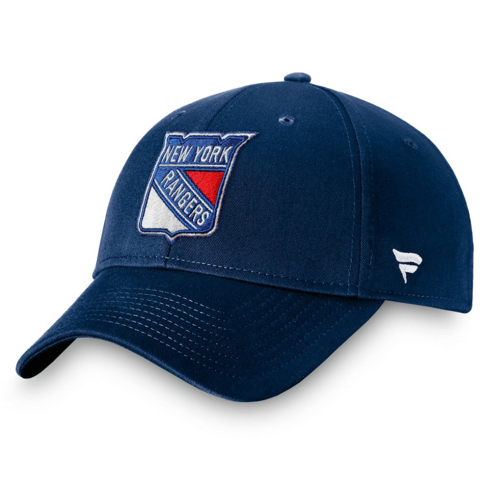New York Rangers Fanatics Core Adjustable Hat Navy