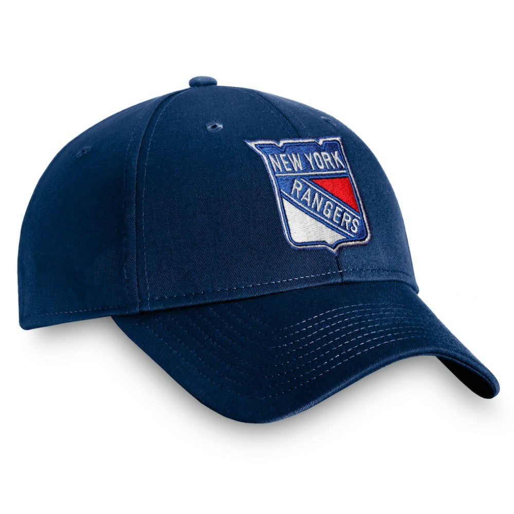 New York Rangers Fanatics Core Adjustable Hat Navy