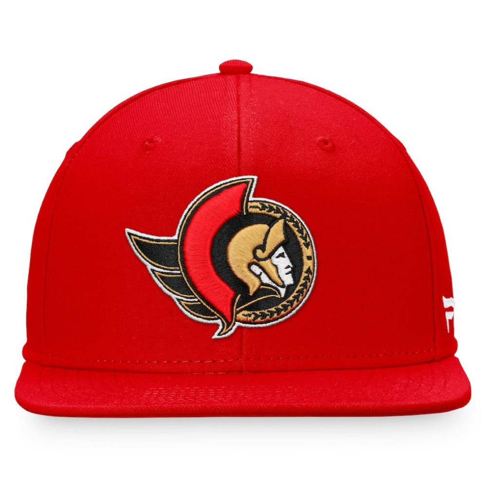 Ottawa Senators Fanatics Core Primary Logo Fitted Hat Red