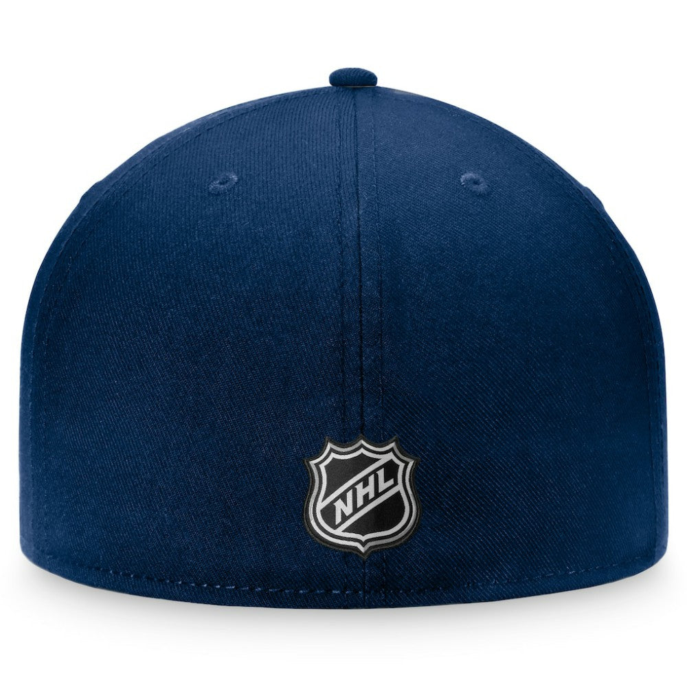 Winnipeg Jets Fanatics Core Primary Logo Fitted Hat Navy