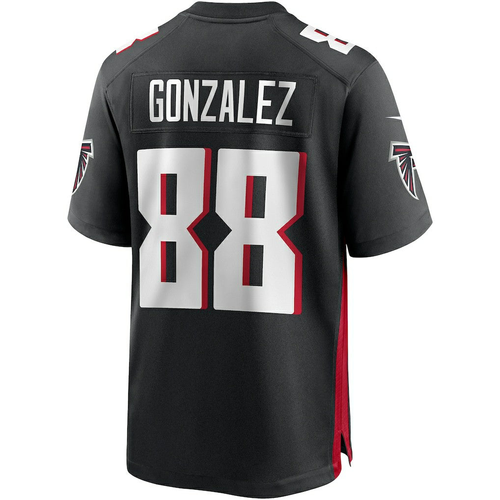 Tony Gonzalez Atlanta Falcons Game Retired Player Jersey - Black