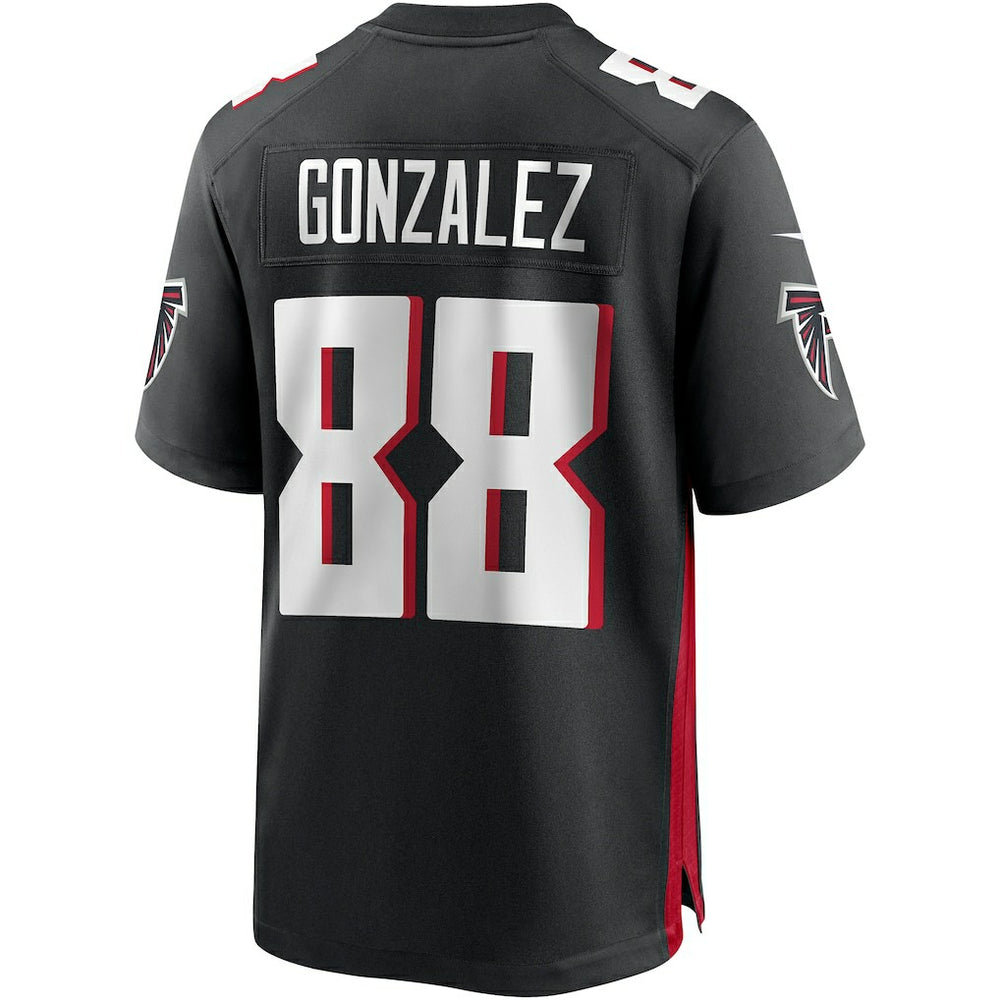 Tony Gonzalez Atlanta Falcons Game Retired Player Jersey - Black