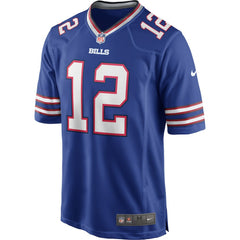 Jim Kelly Buffalo Bills Game Retired Player Jersey - Royal