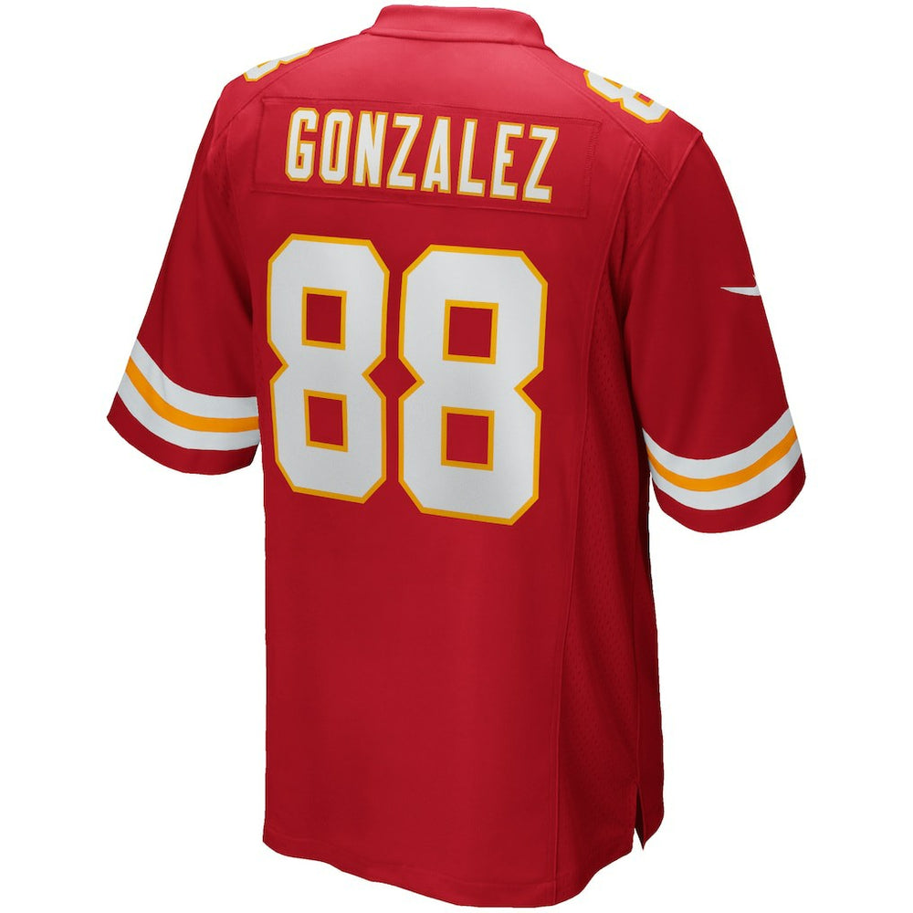 Tony Gonzalez Kansas City Chiefs Game Retired Player Jersey - Red