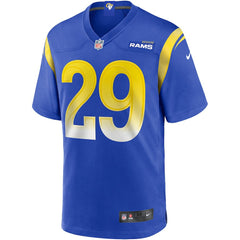 Eric Dickerson Los Angeles Rams Game Retired Player Jersey - Royal
