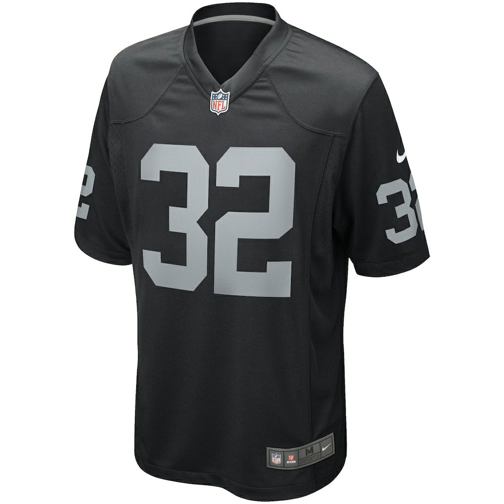 Marcus Allen Las Vegas Raiders Game Retired Player Jersey - Black
