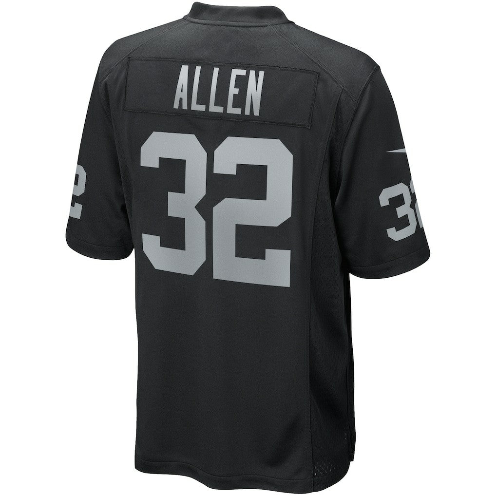 Marcus Allen Las Vegas Raiders Game Retired Player Jersey - Black