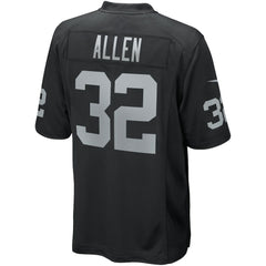 Marcus Allen Las Vegas Raiders Game Retired Player Jersey - Black
