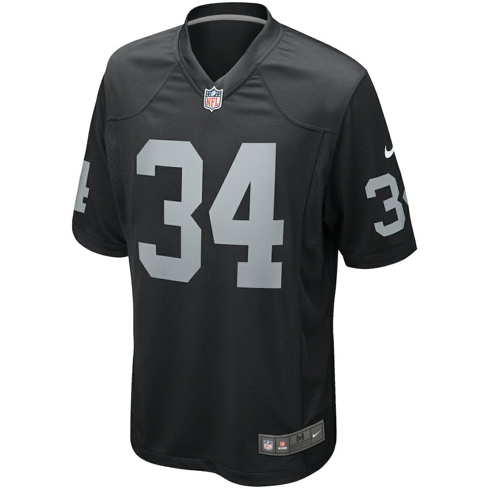 Bo Jackson Las Vegas Raiders Game Retired Player Jersey - Black