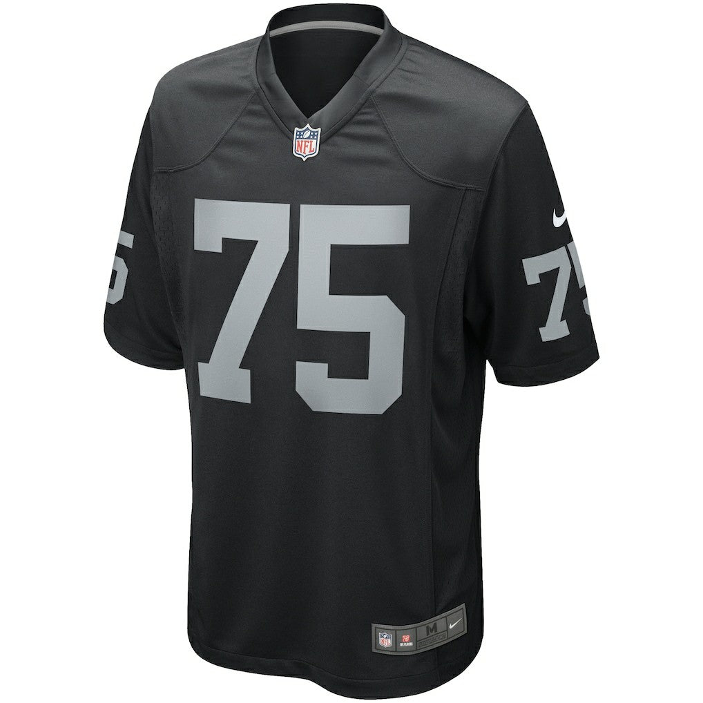Howie Long Las Vegas Raiders Game Retired Player Jersey - Black