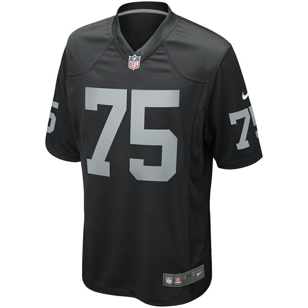 Howie Long Las Vegas Raiders Game Retired Player Jersey - Black