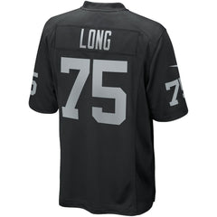 Howie Long Las Vegas Raiders Game Retired Player Jersey - Black