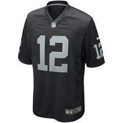 Ken Stabler Las Vegas Raiders Game Retired Player Jersey - Black