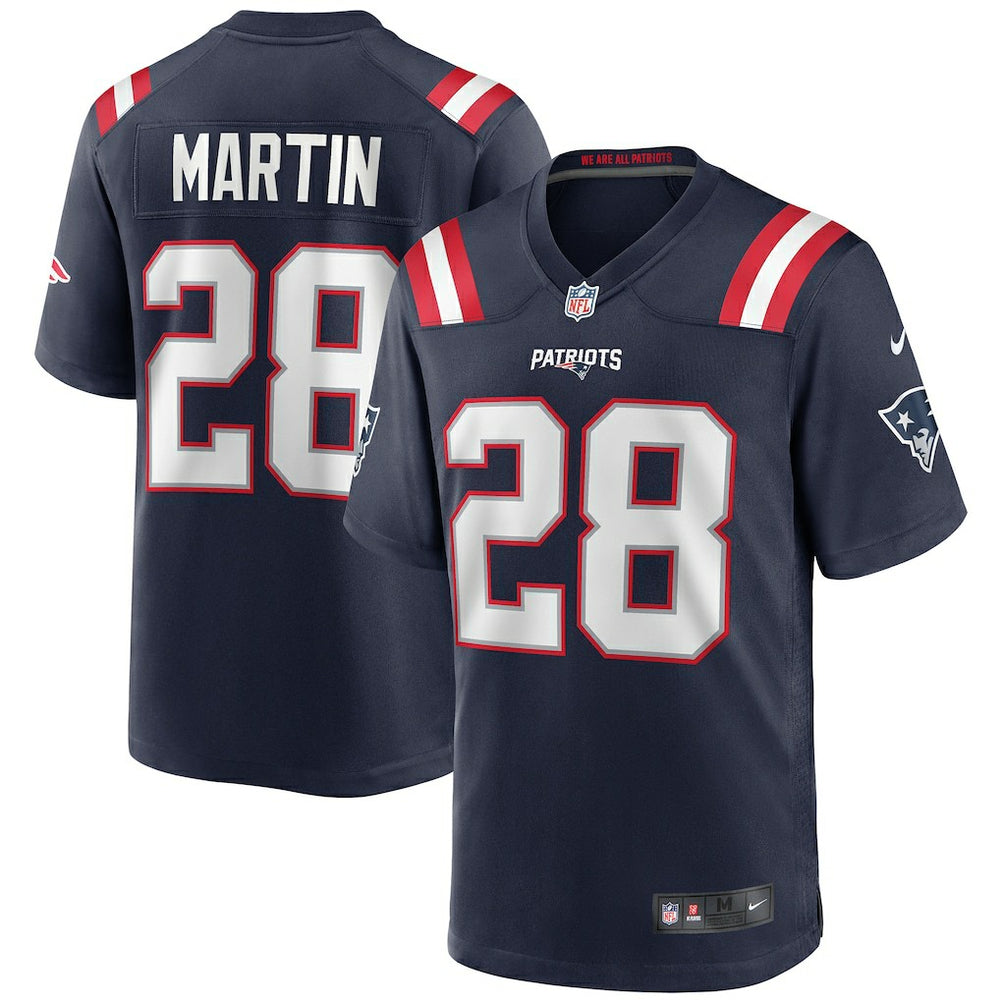 Curtis Martin New England Patriots Game Retired Player Jersey - Navy