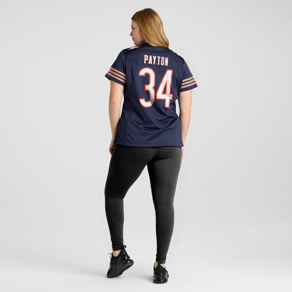Walter Payton Chicago Bears Women's Game Retired Player Jersey - Navy