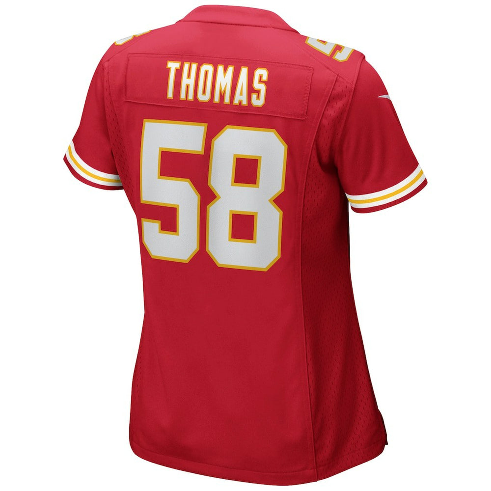 Derrick Thomas Kansas City Chiefs Women's Game Retired Player Jersey - Red