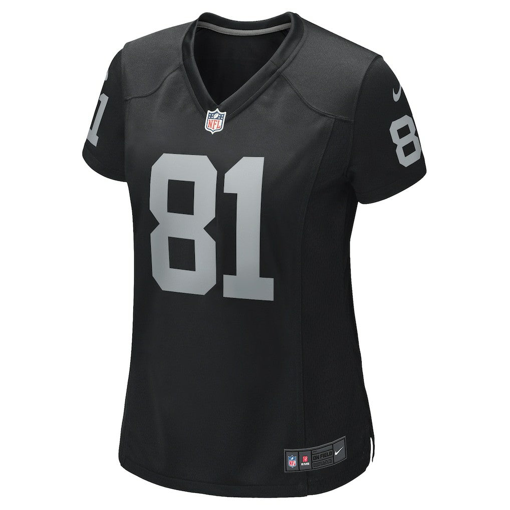 Tim Brown Las Vegas Raiders Women's Game Retired Player Jersey - Black