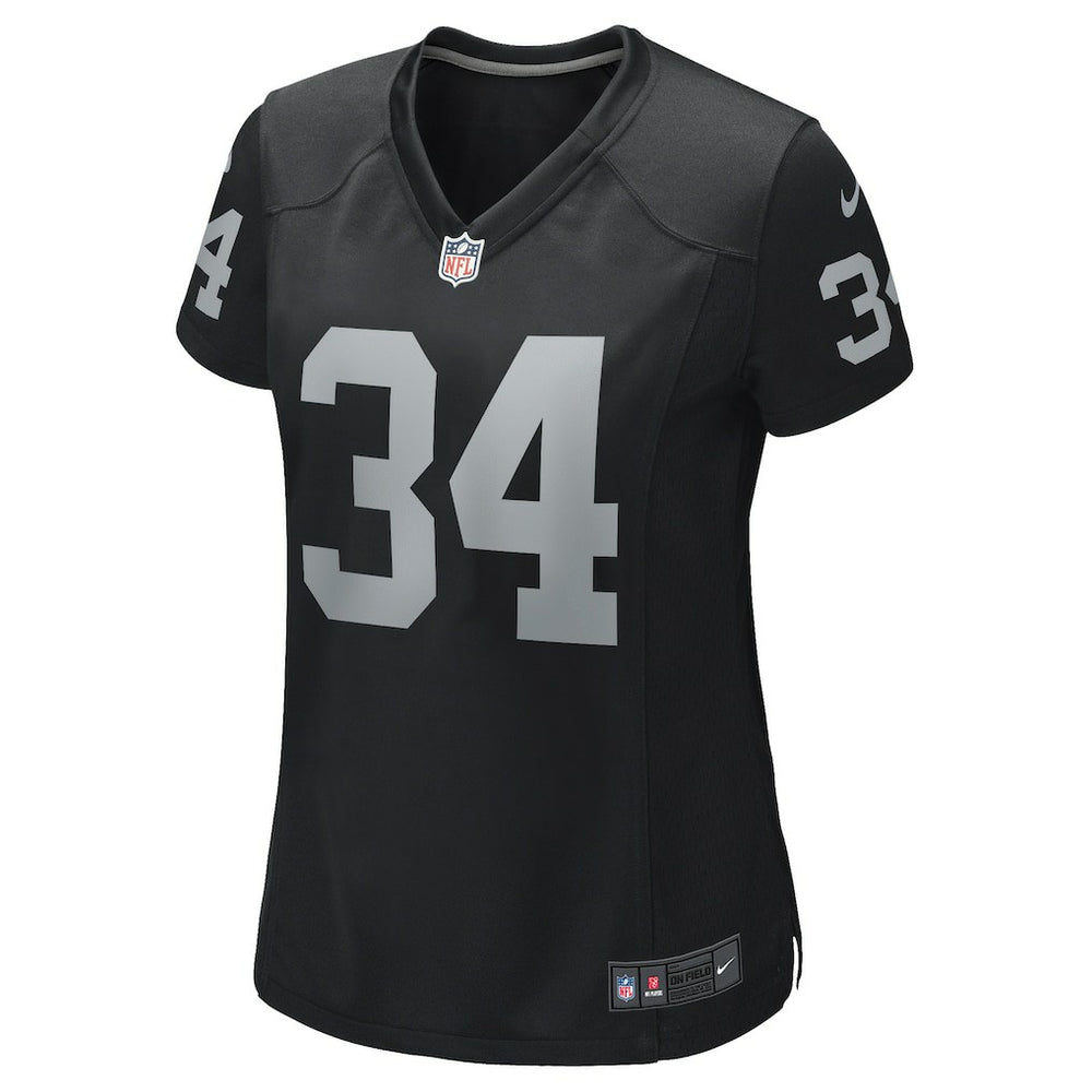 Bo Jackson Las Vegas Raiders Women's Game Retired Player Jersey - Black