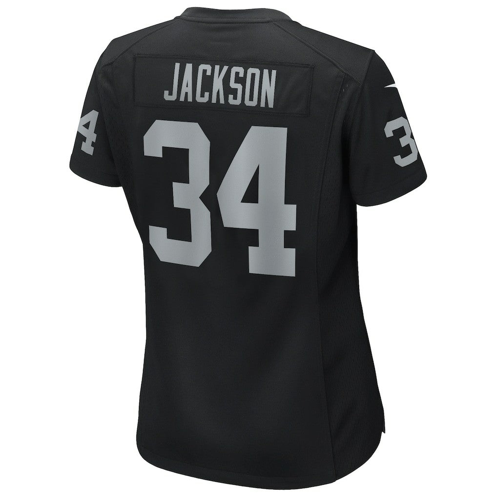 Bo Jackson Las Vegas Raiders Women's Game Retired Player Jersey - Black