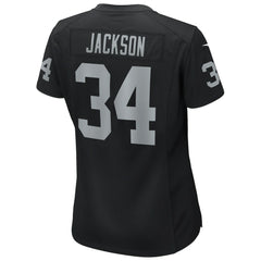 Bo Jackson Las Vegas Raiders Women's Game Retired Player Jersey - Black