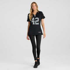 Ronnie Lott Las Vegas Raiders Women's Game Retired Player Jersey - Black
