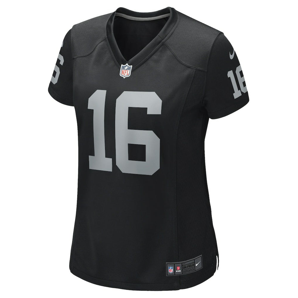 Jim Plunkett Las Vegas Raiders Women's Game Retired Player Jersey - Black