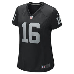 Jim Plunkett Las Vegas Raiders Women's Game Retired Player Jersey - Black