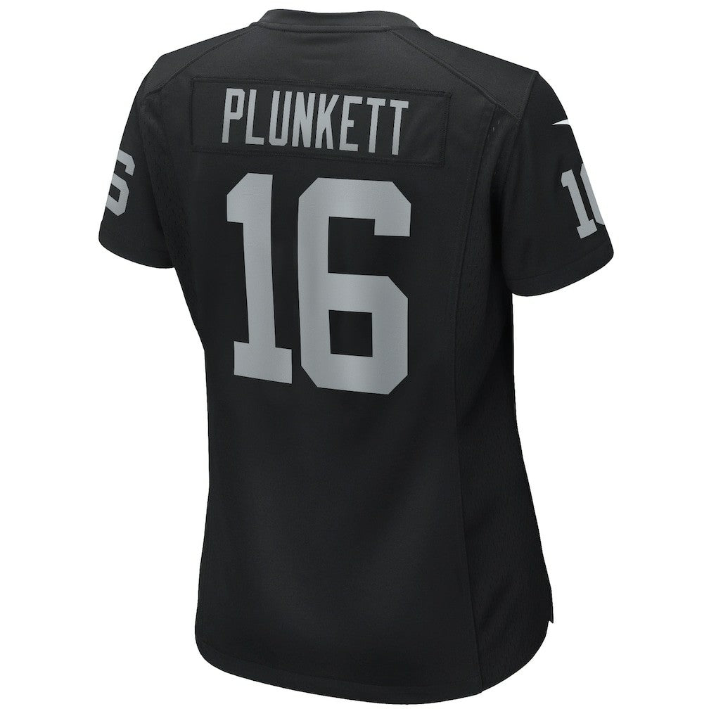 Jim Plunkett Las Vegas Raiders Women's Game Retired Player Jersey - Black