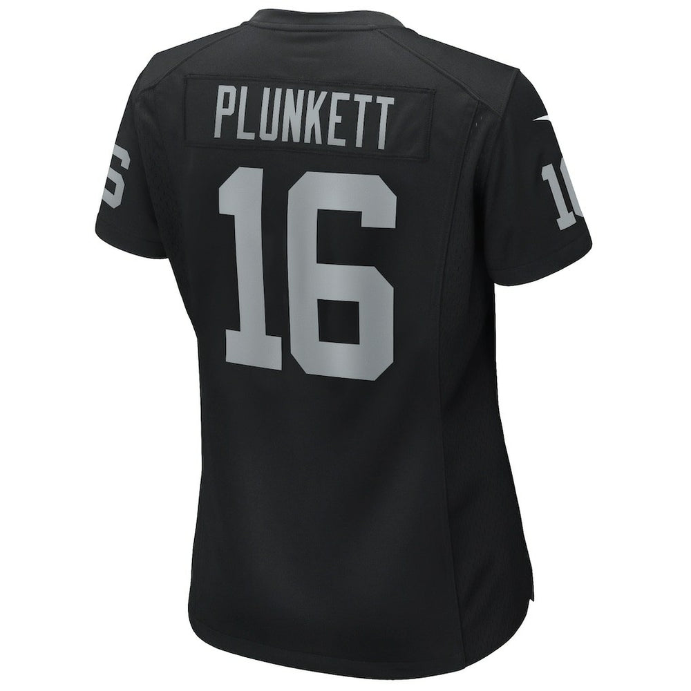 Jim Plunkett Las Vegas Raiders Women's Game Retired Player Jersey - Black
