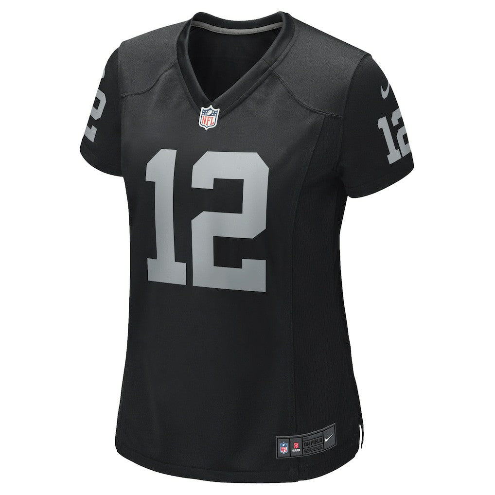 Ken Stabler Las Vegas Raiders Women's Game Retired Player Jersey - Black